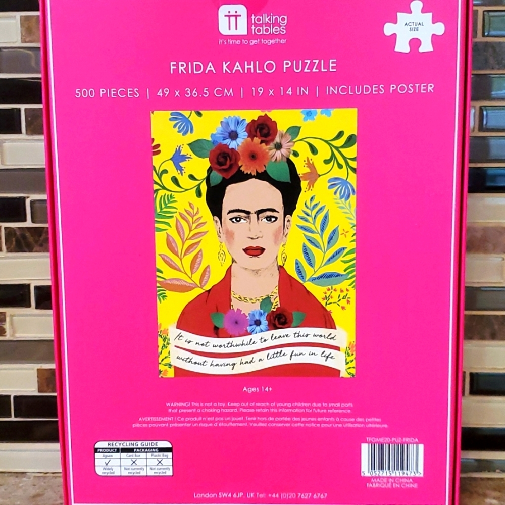 Frida Kahlo jigsaw puzzle - Picture 2 of 2